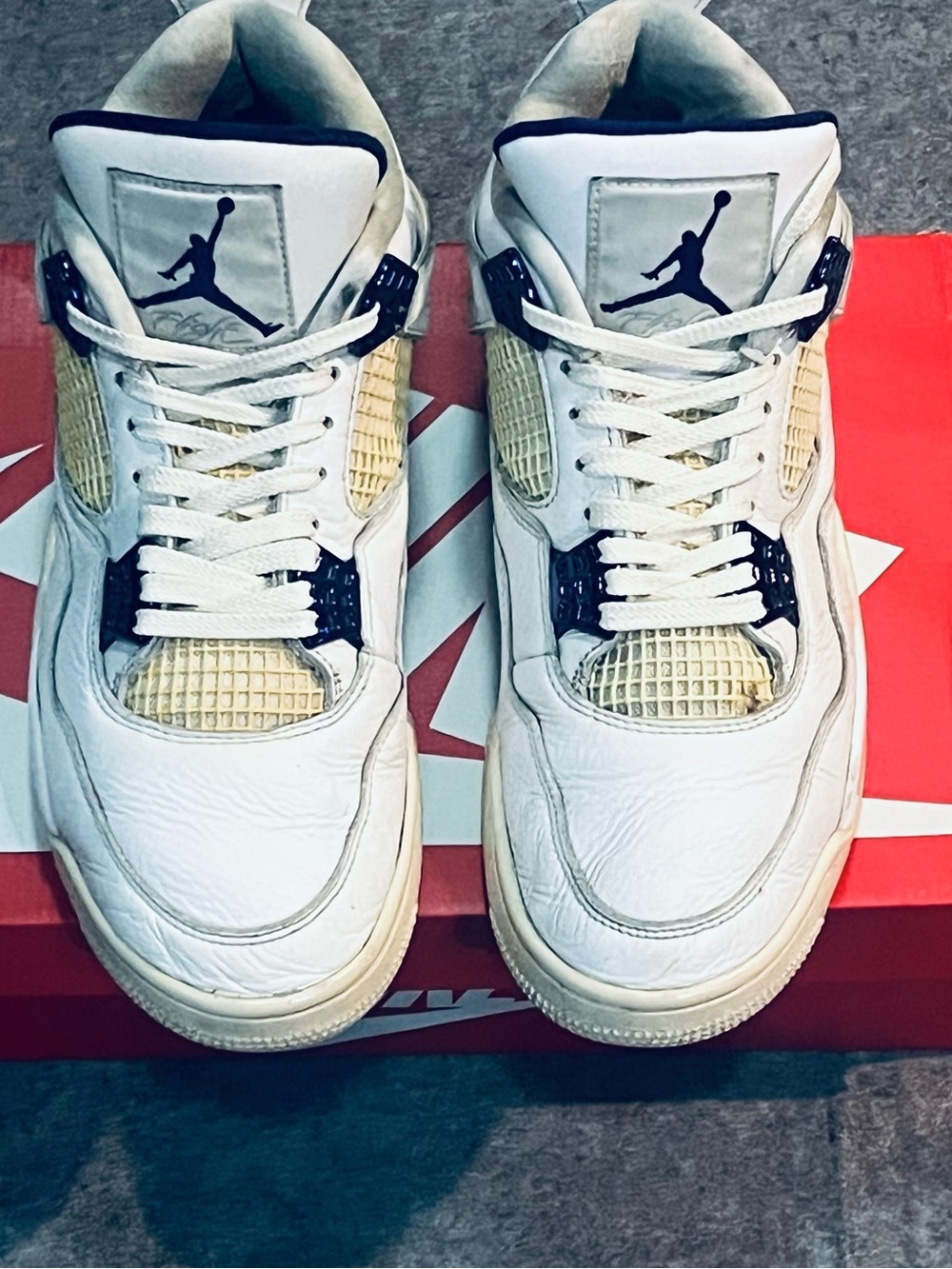 Nike Air Jordan 4 VI Retro Purple
Metallic White Mens - Picture 2 of 12